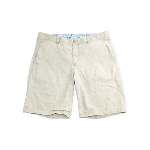 Tommy Bahama Sz 36 Shorts Mens Khaki Flat Front Slash Pockets Chino Casual C8-10